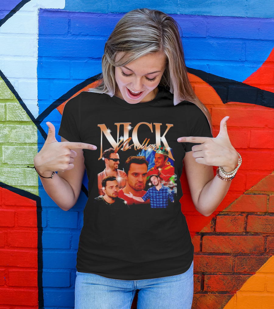 Nick Miller 90s Collage T-Shirt