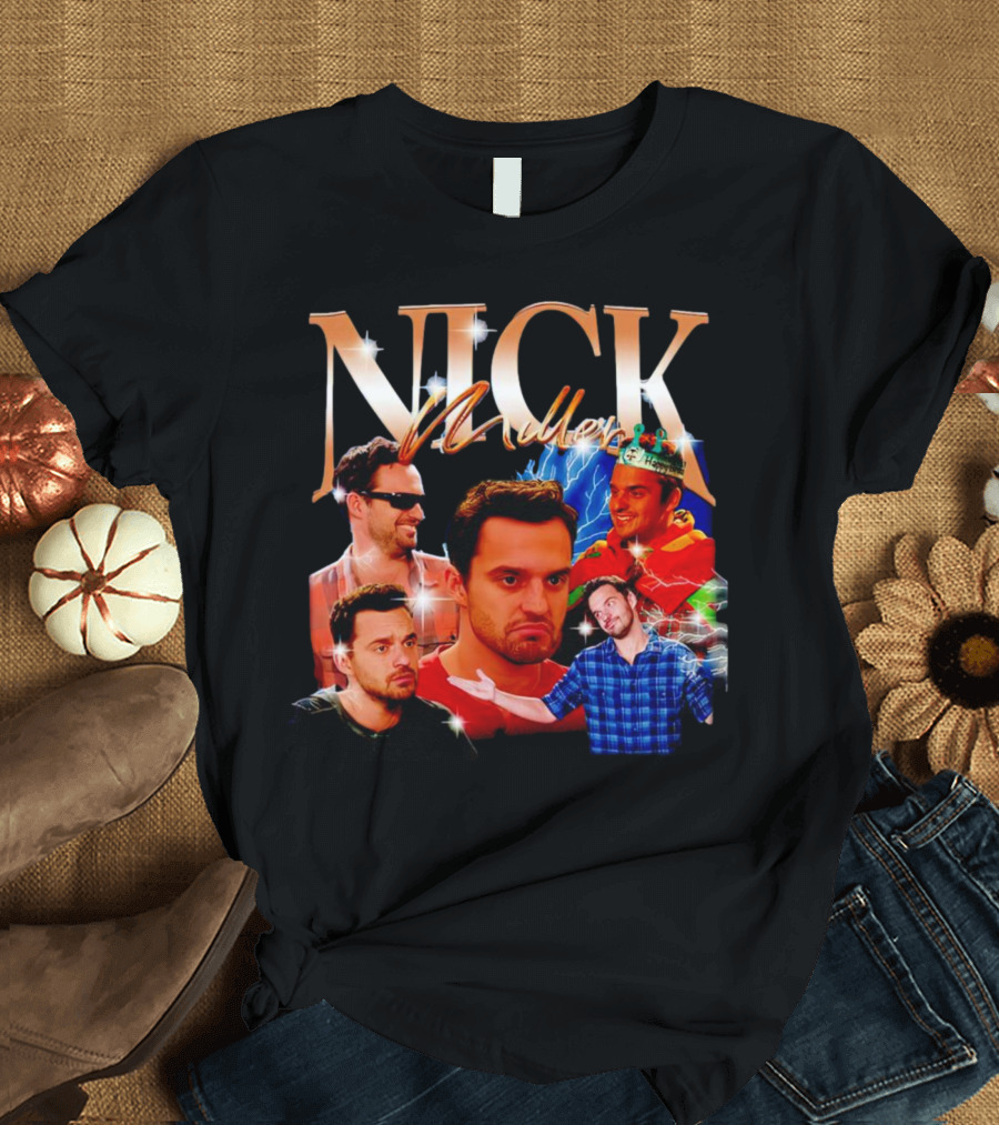 Nick Miller 90s Collage T-Shirt