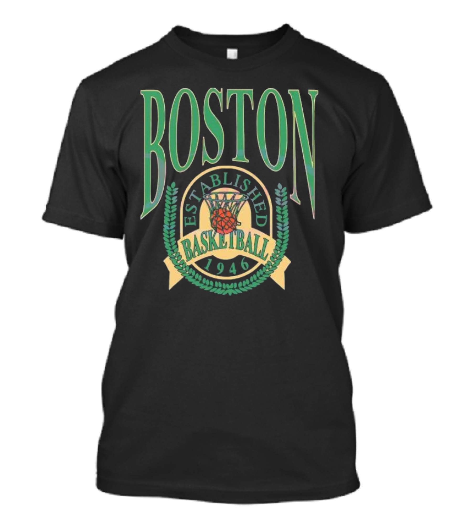 Boston Celtics Established Basketball 1946 NBA Season T-Shirt