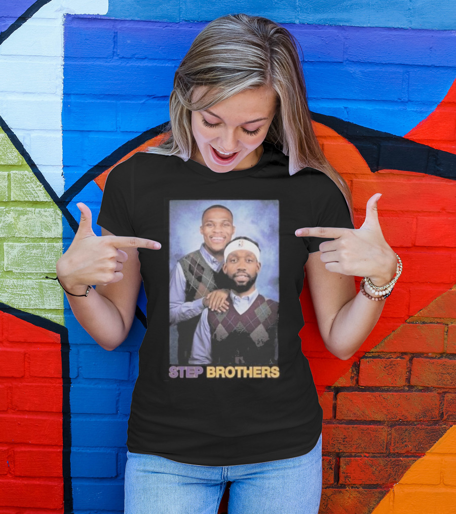 Lakers Westbrook Beverly Step Brothers T-Shirt