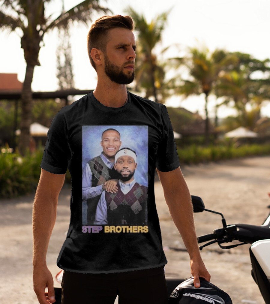 Lakers Westbrook Beverly Step Brothers T-Shirt