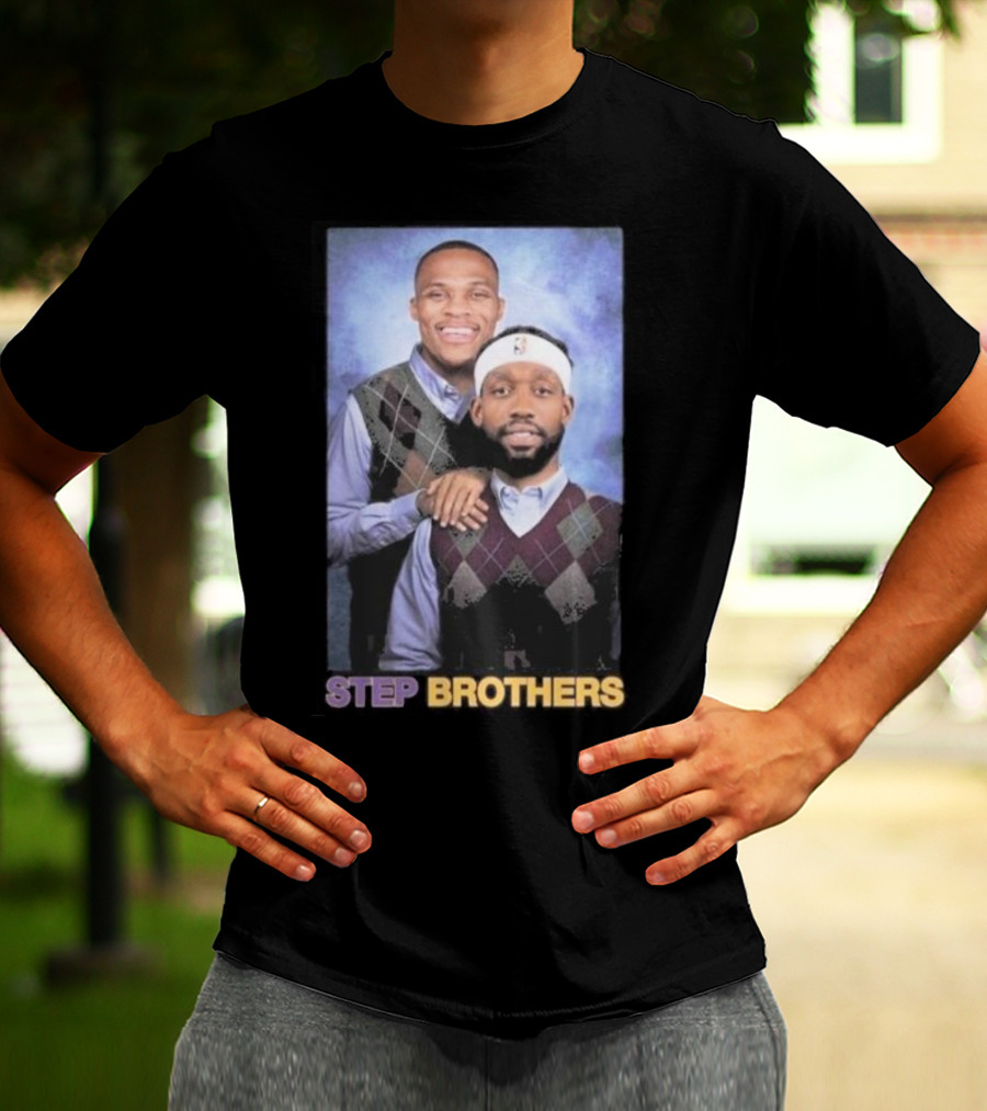 Lakers Westbrook Beverly Step Brothers T-Shirt