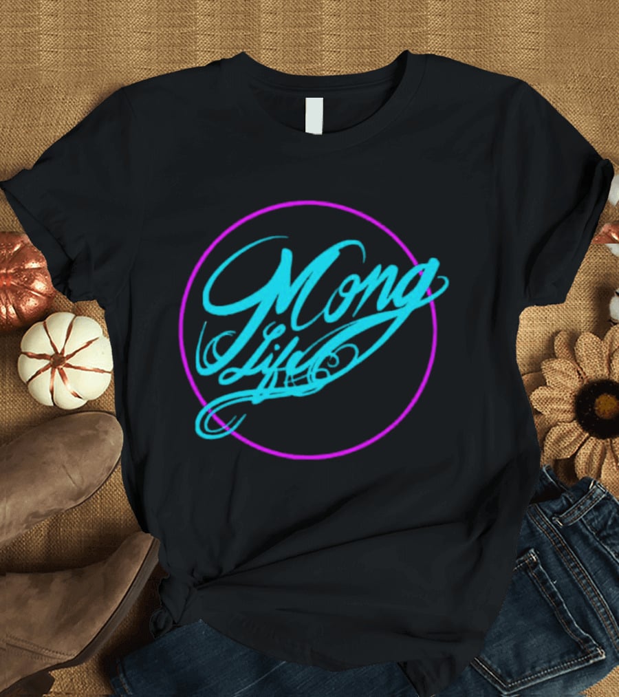 Mong Life Raff Grlllz Circle T-Shirt