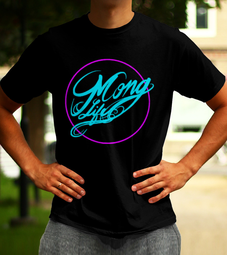 Mong Life Raff Grlllz Circle T-Shirt