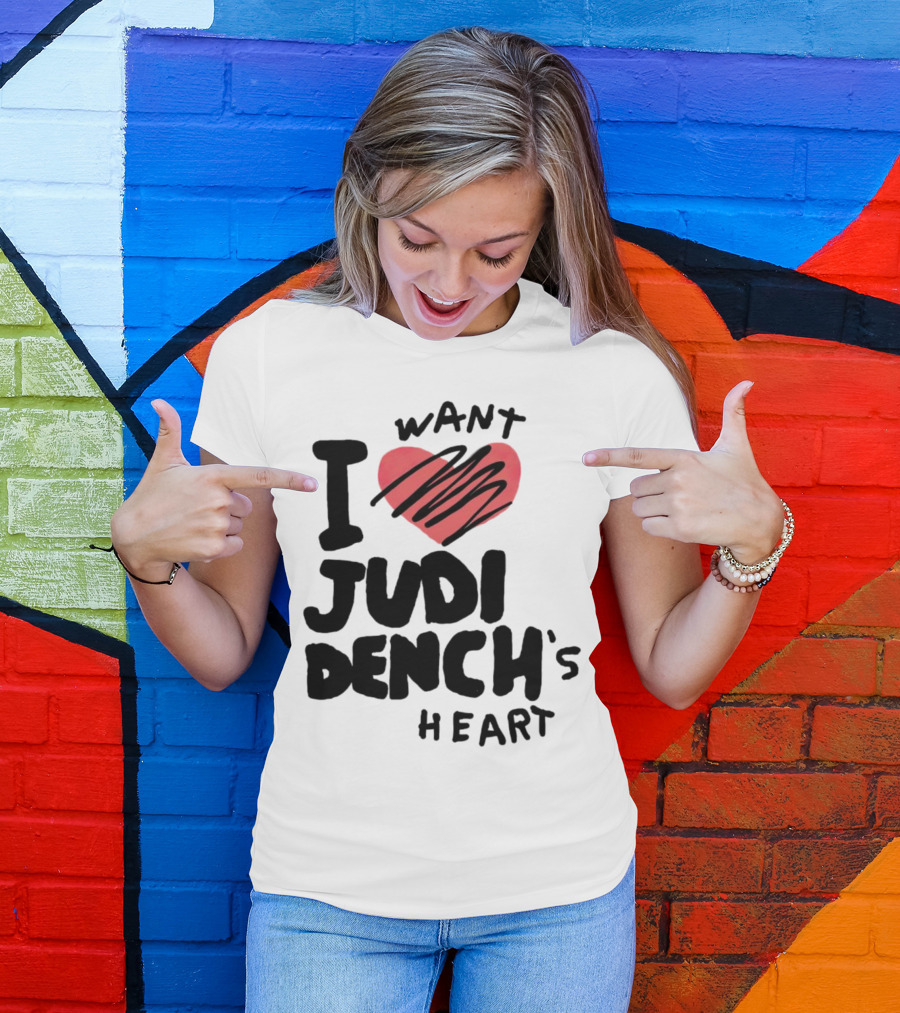 I Love Judi Dench's Heart T-Shirt