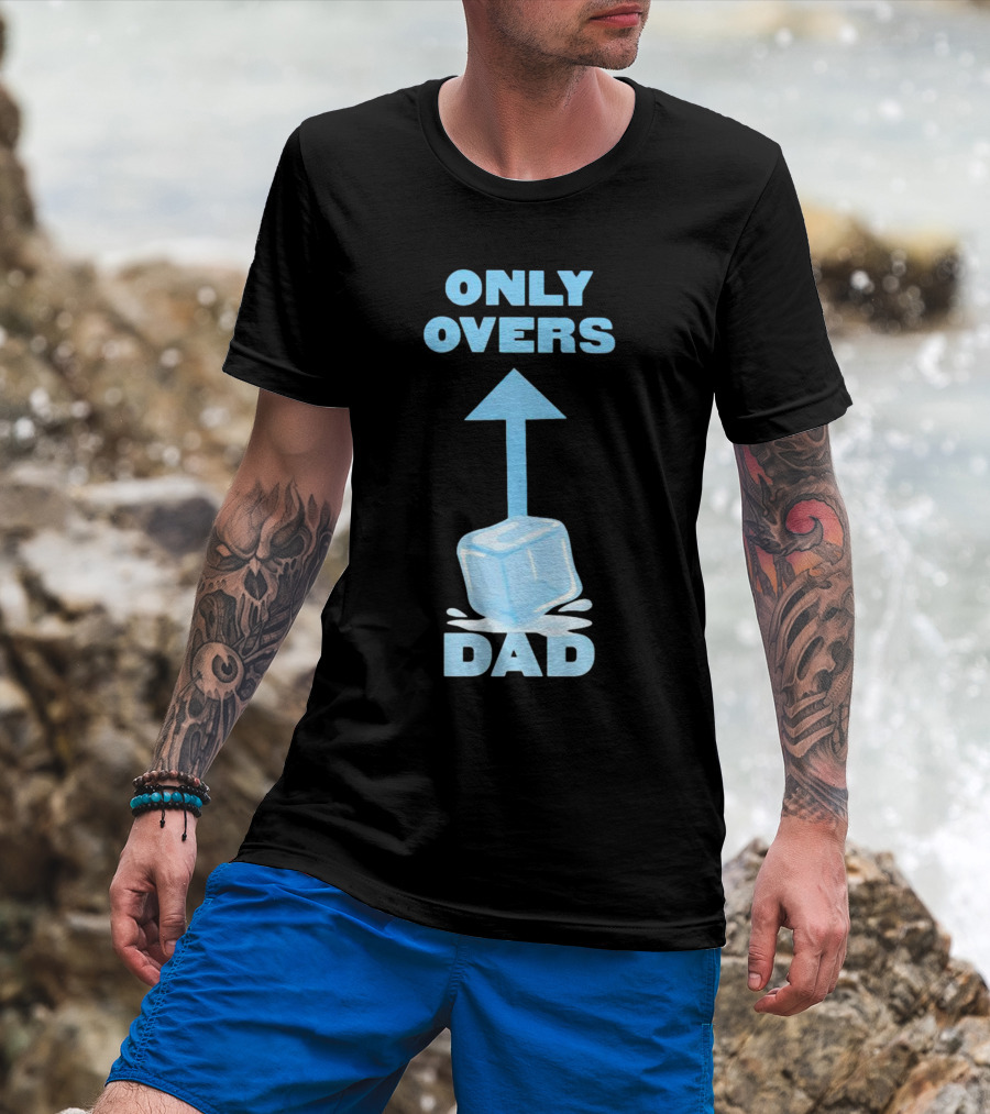 Only Overs Dad Ice Cube Arrow Up T-Shirt