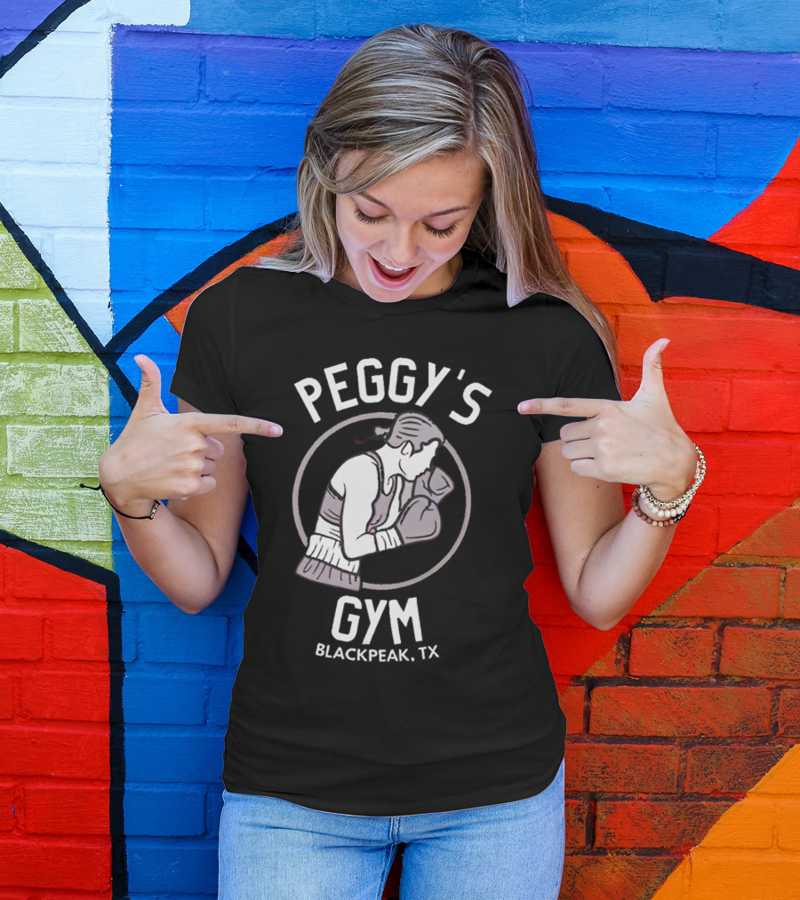 Peggy's Gym Blackpeak TX Boxing Fighter T-Shirt