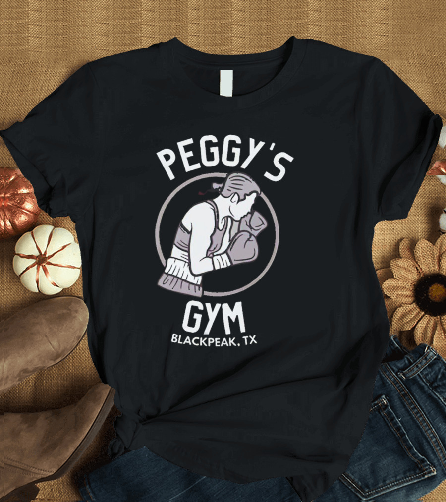 Peggy's Gym Blackpeak TX Boxing Fighter T-Shirt