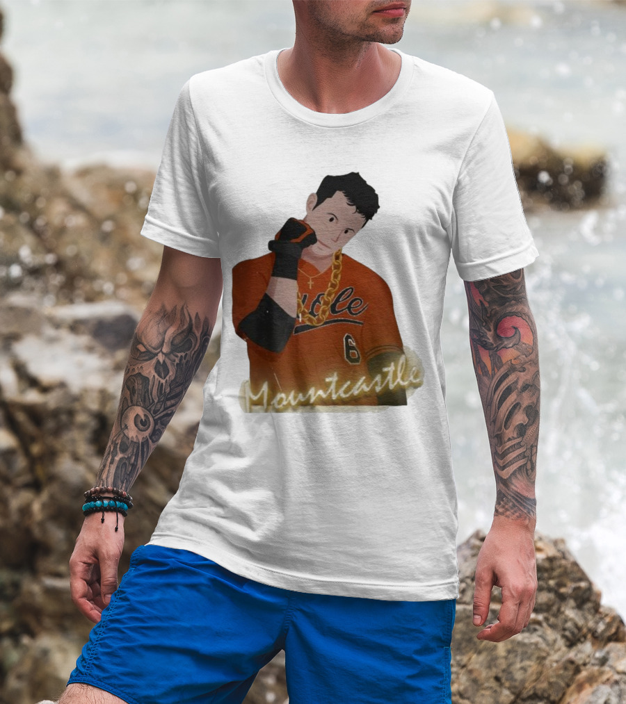 Mountcastle Neon Ryan Mountcastle Orioles Jersey Number Six T-Shirt