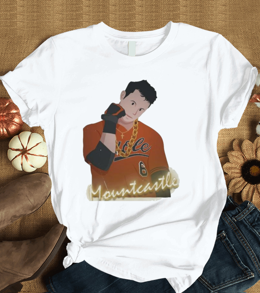 Mountcastle Neon Ryan Mountcastle Orioles Jersey Number Six T-Shirt