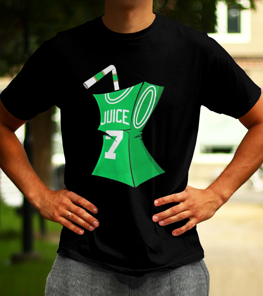 Juice Number 7 Jaylen Brown Boston Celtics Jersey T-Shirt