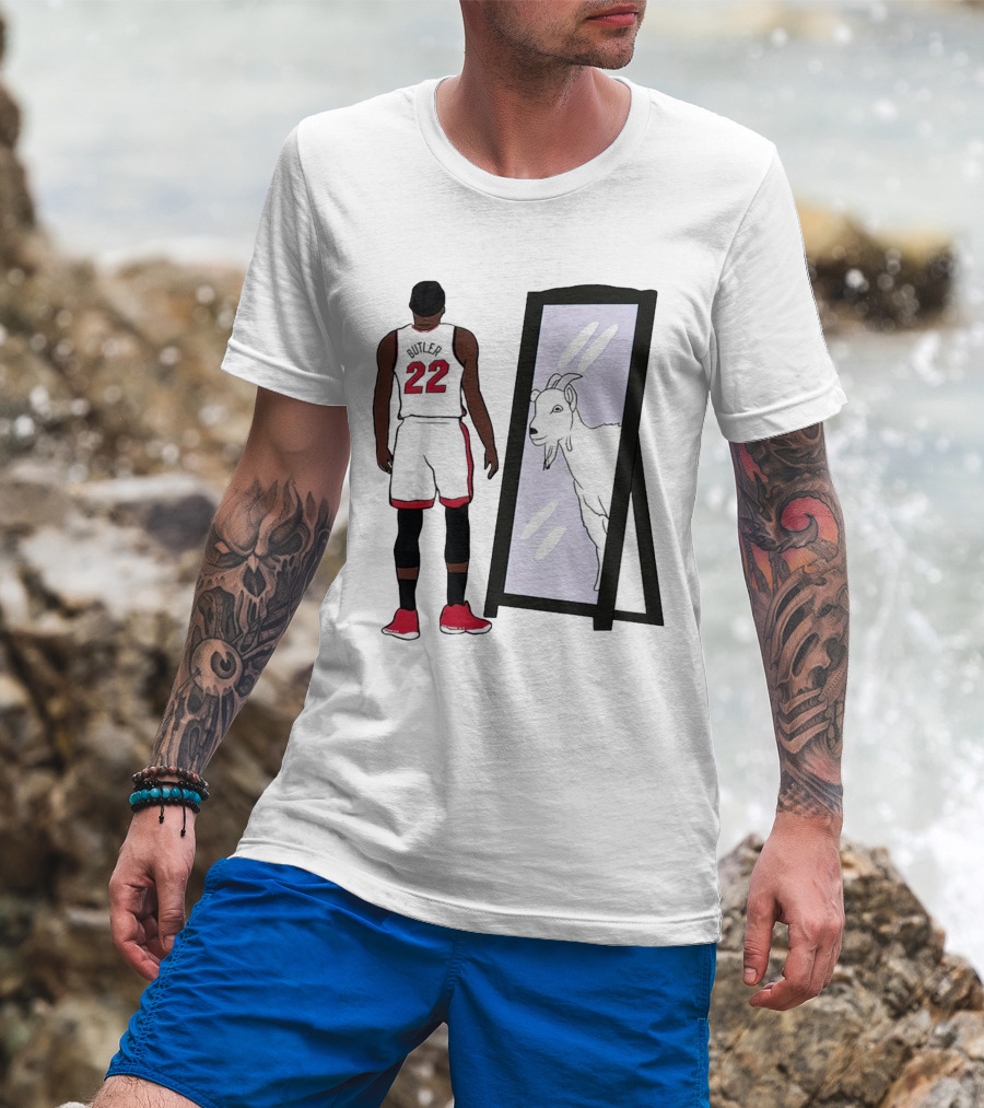 Jimmy Butler 22 Mirror Reflection Goat T-Shirt