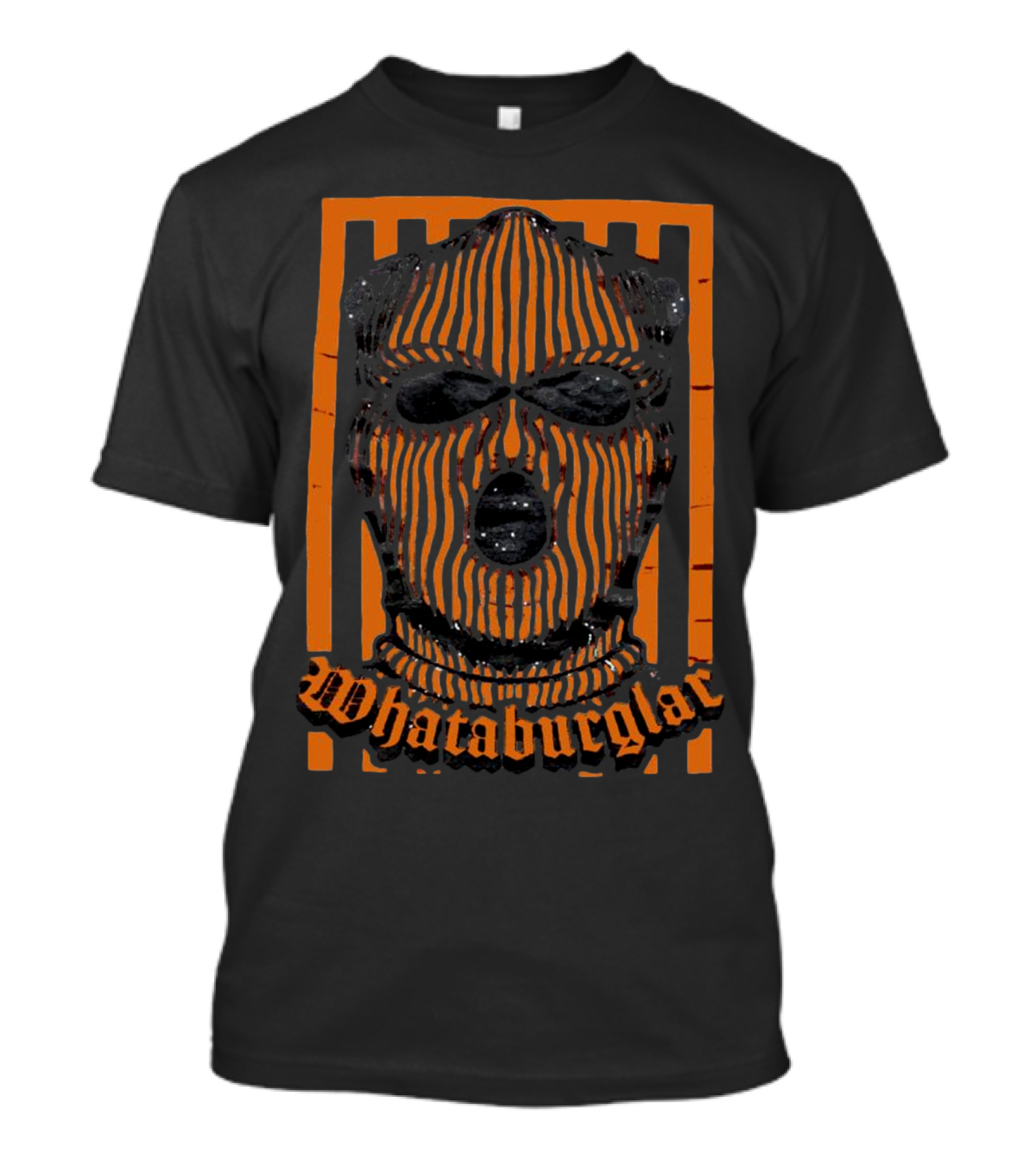 Whataburglar Striped Masked Figure T-Shirt