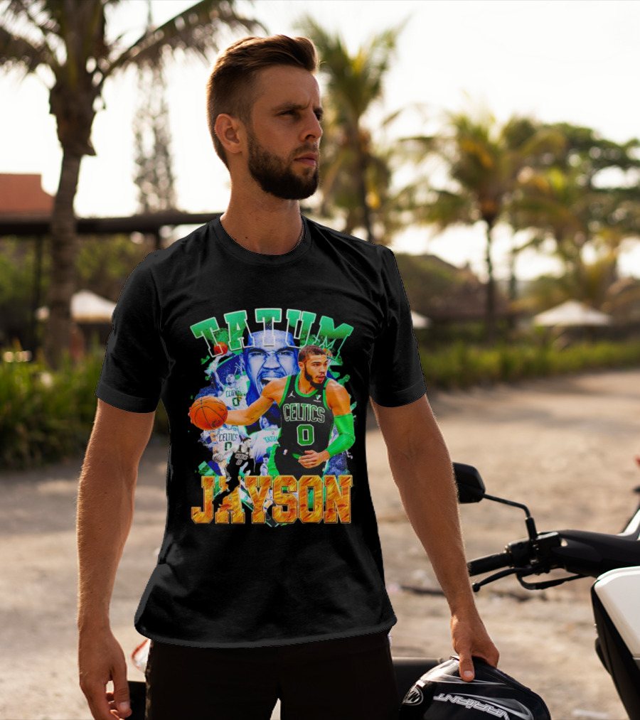Tatum Celtics Jayson Basketball Star T-Shirt