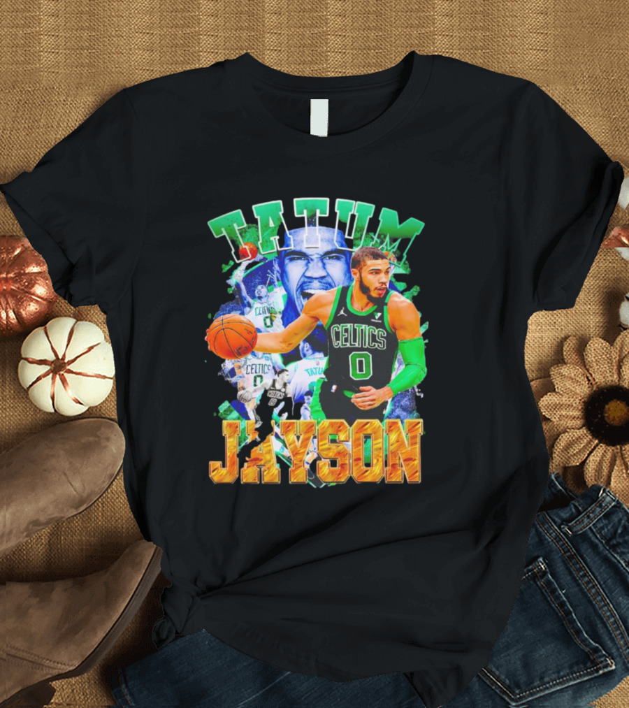 Tatum Celtics Jayson Basketball Star T-Shirt