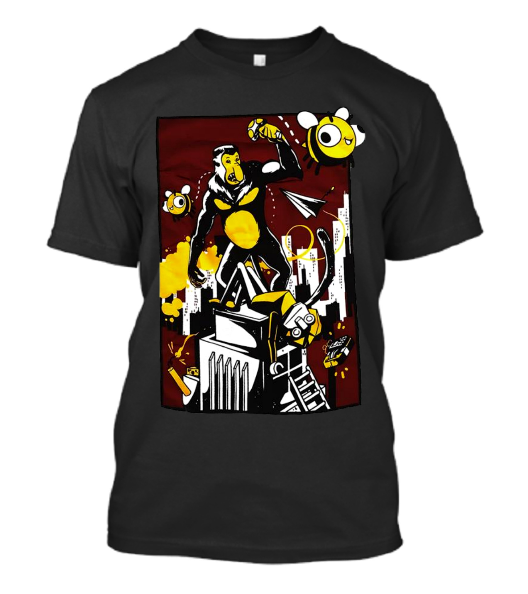 Proboscis Monke Duncan Osie King Kong Bee City Adventure T-Shirt