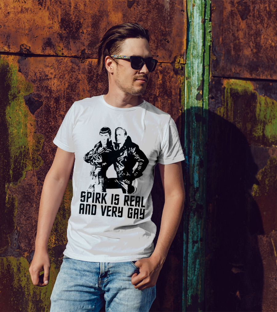 Spirk Is Real And Very Gay Star Trek T-Shirt