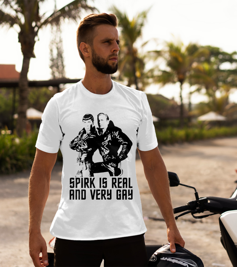 Spirk Is Real And Very Gay Star Trek T-Shirt