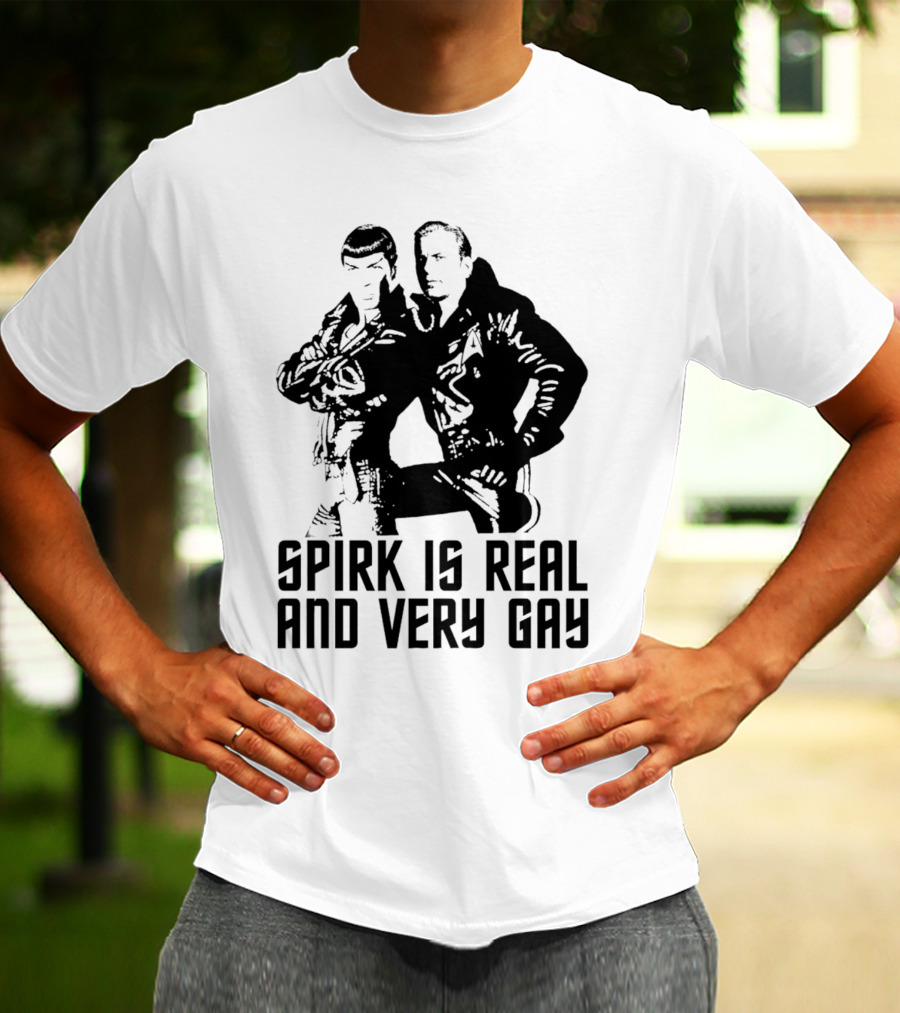 Spirk Is Real And Very Gay Star Trek T-Shirt