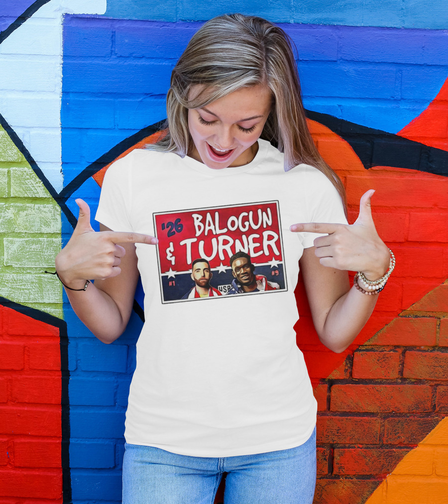 '26 Balogun Turner USA #1 #9 T-Shirt