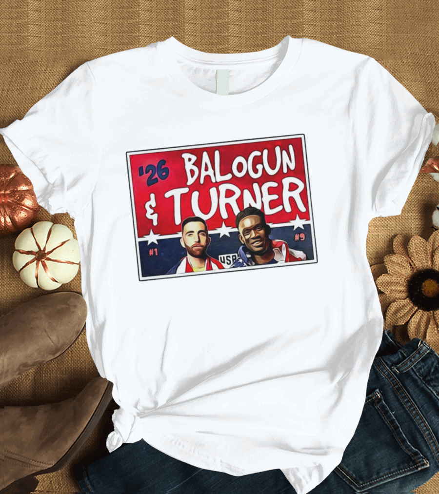 '26 Balogun Turner USA #1 #9 T-Shirt