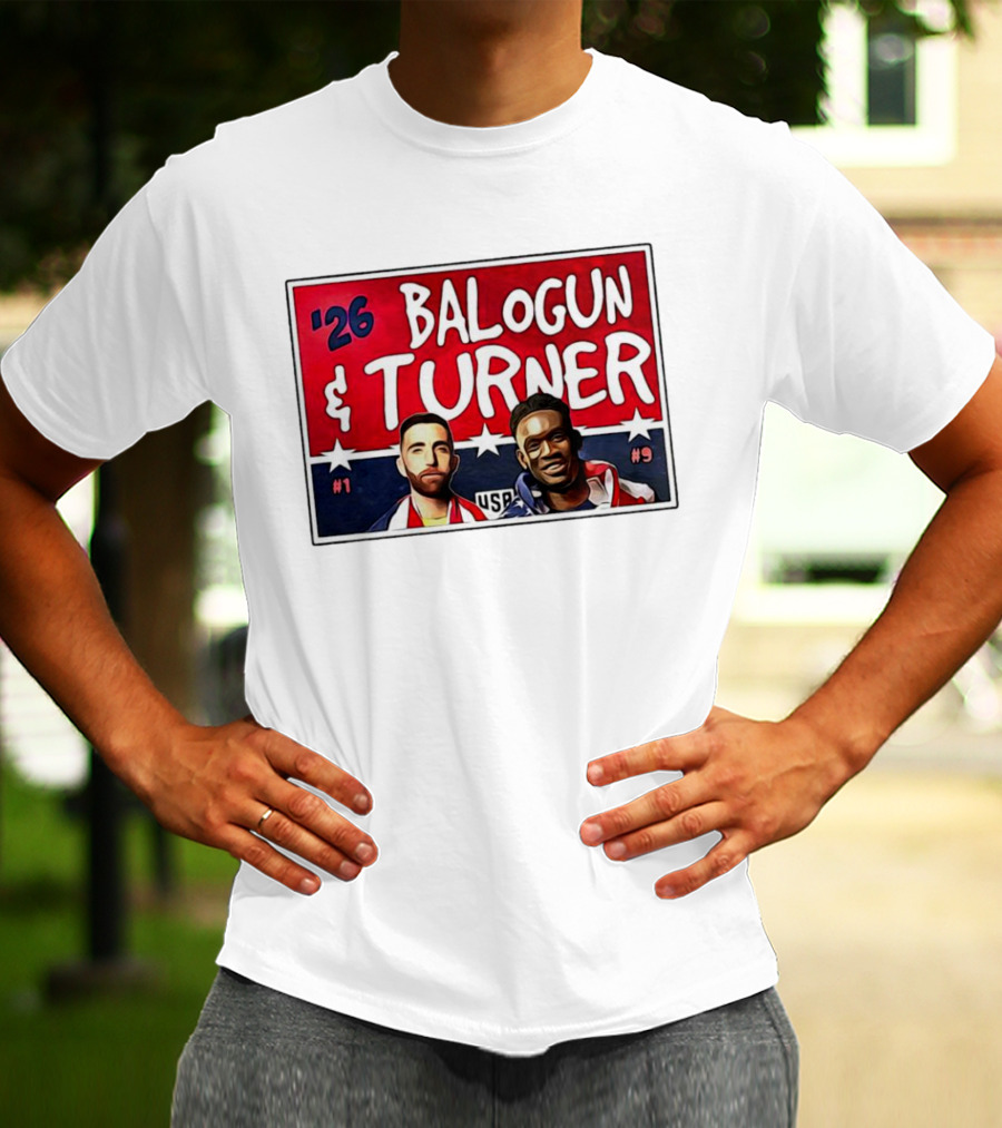 '26 Balogun Turner USA #1 #9 T-Shirt