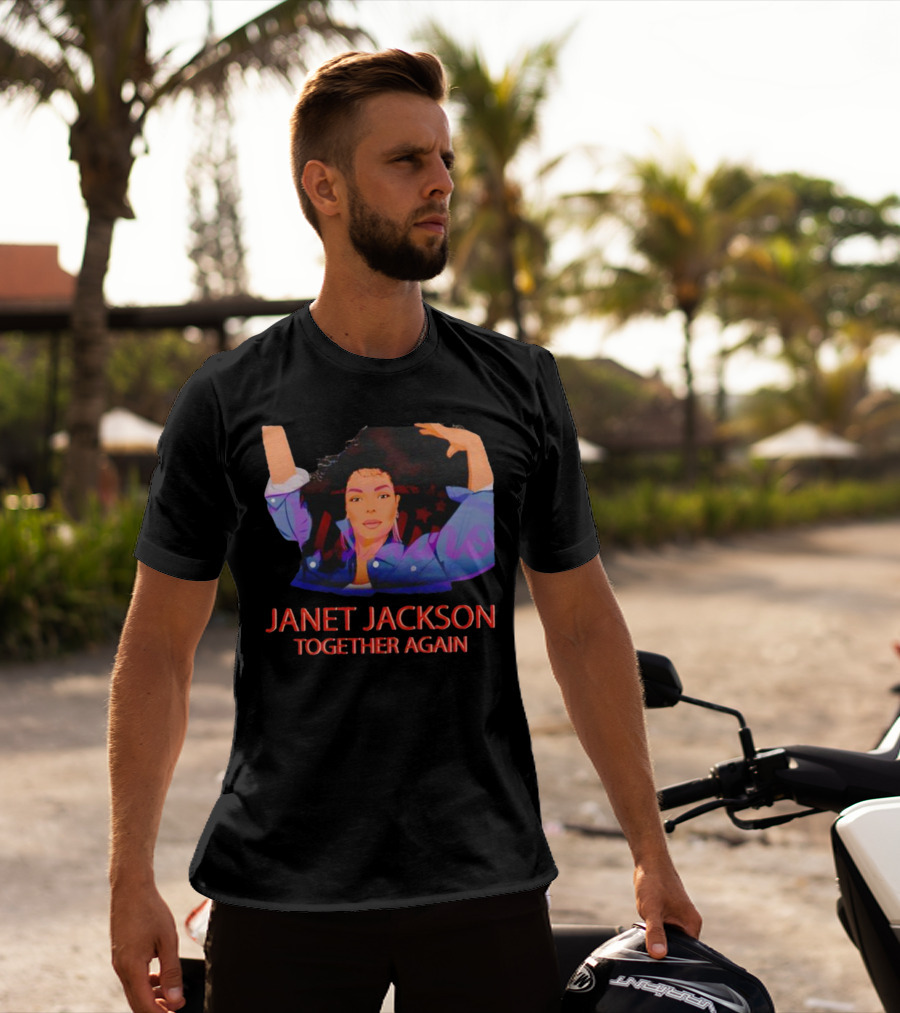Janet Jackson Together Again Iconic Style Recognition T-Shirt