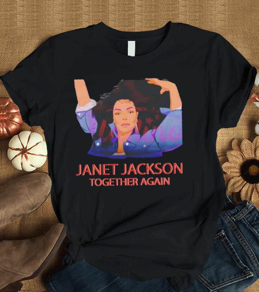 Janet Jackson Together Again Iconic Style Recognition T-Shirt