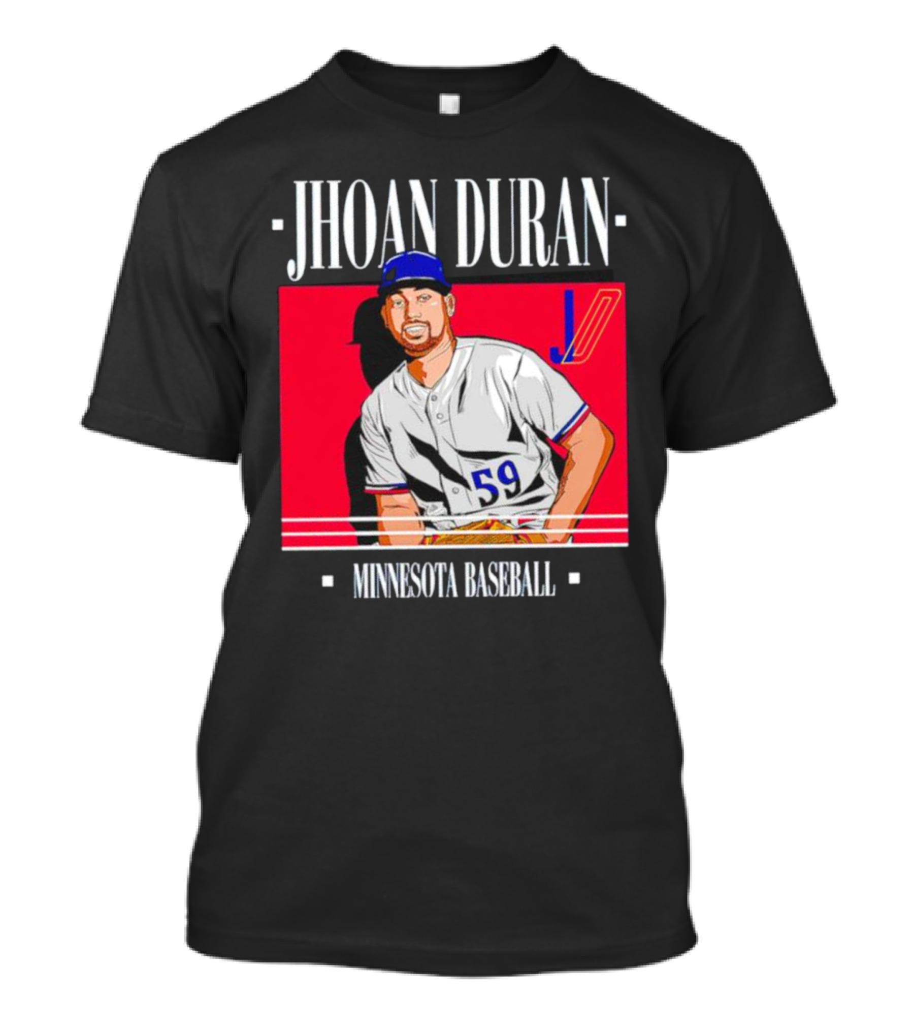 Jhoan Duran 59 Minnesota Baseball T-Shirt