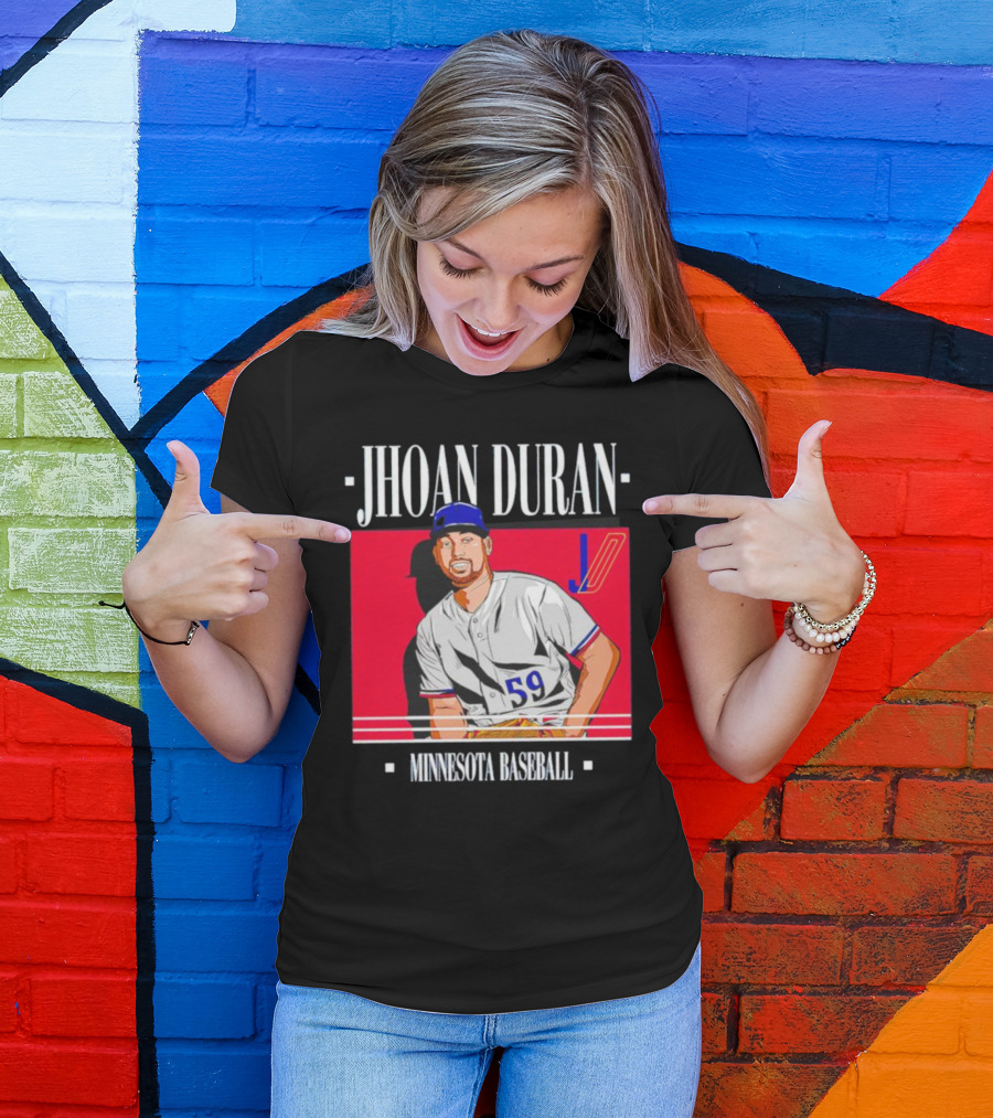 Jhoan Duran 59 Minnesota Baseball T-Shirt