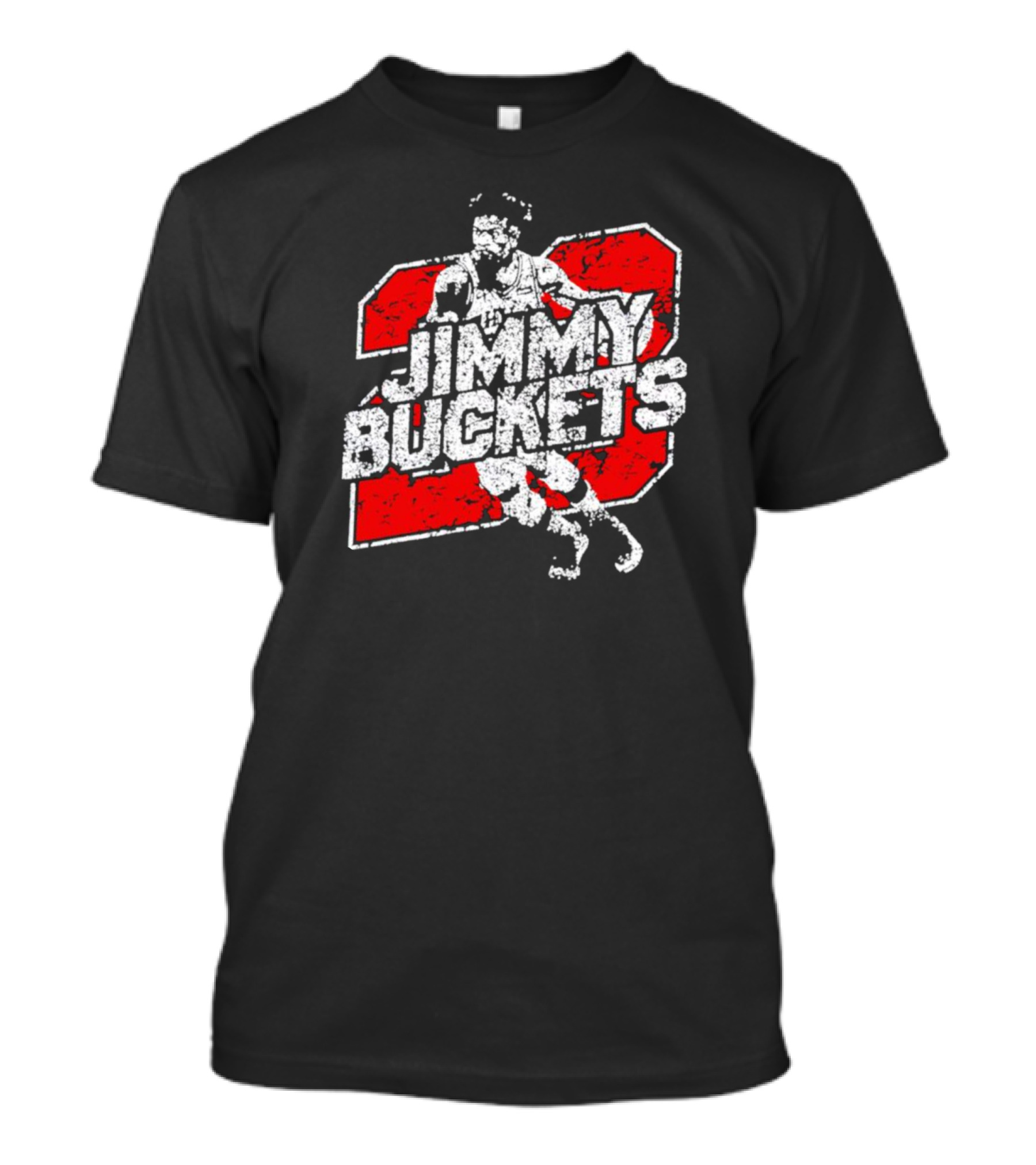Jimmy Buckets Basketball Retro Athletic Style Player Number T-Shirt