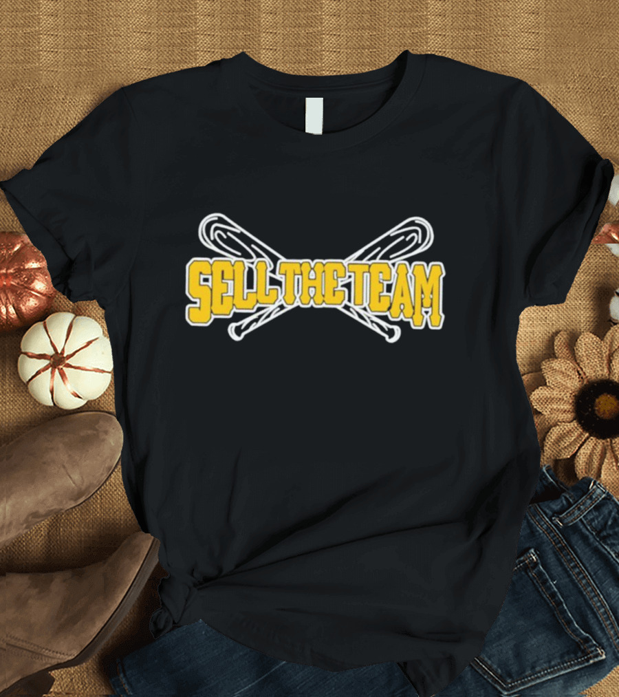 Pittsburgh Pirates Sell The Team Crossed Bats T-Shirt