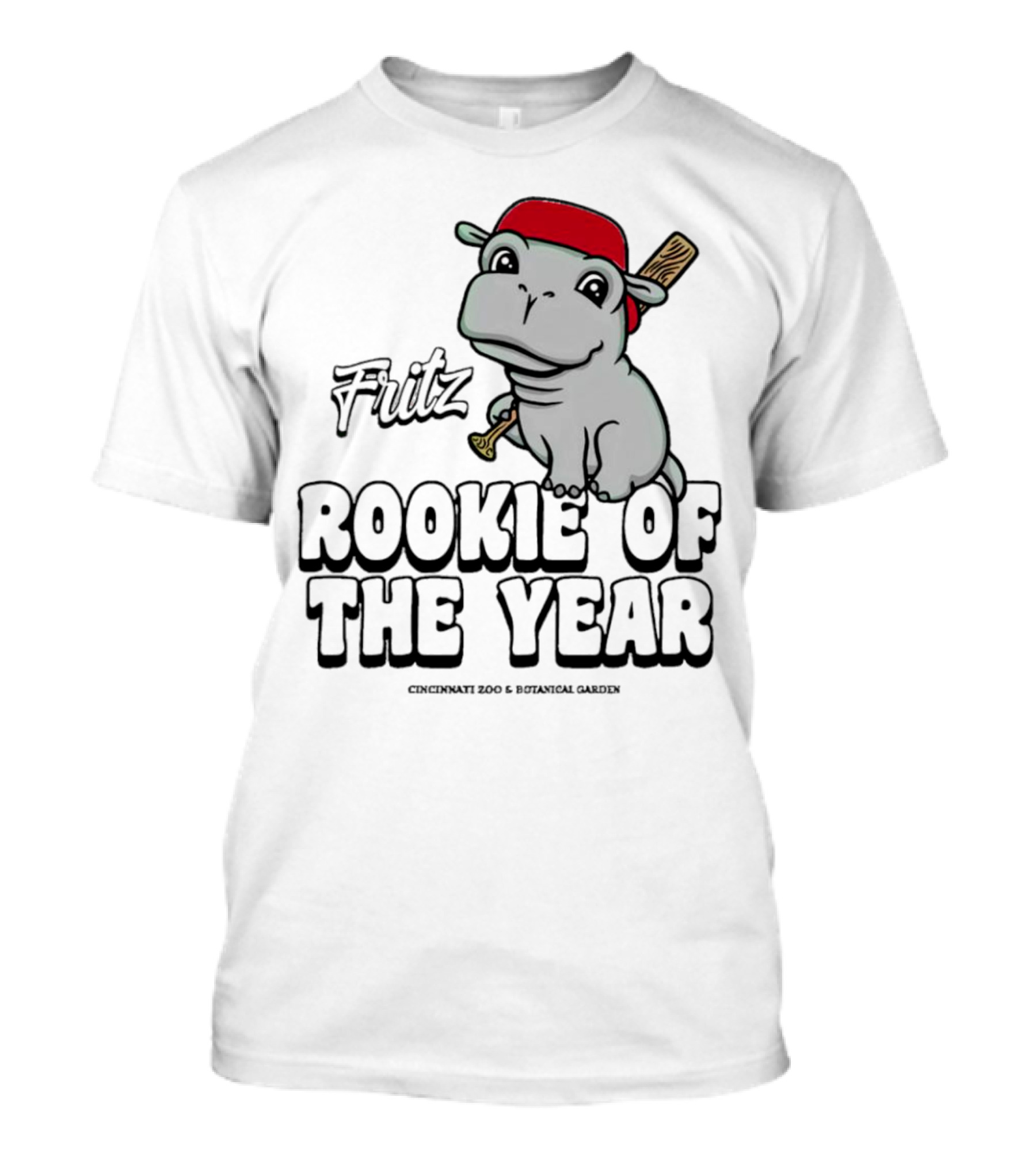 Fritz Rookie Of The Year Cincinnati Zoo Botanical Garden T-Shirt
