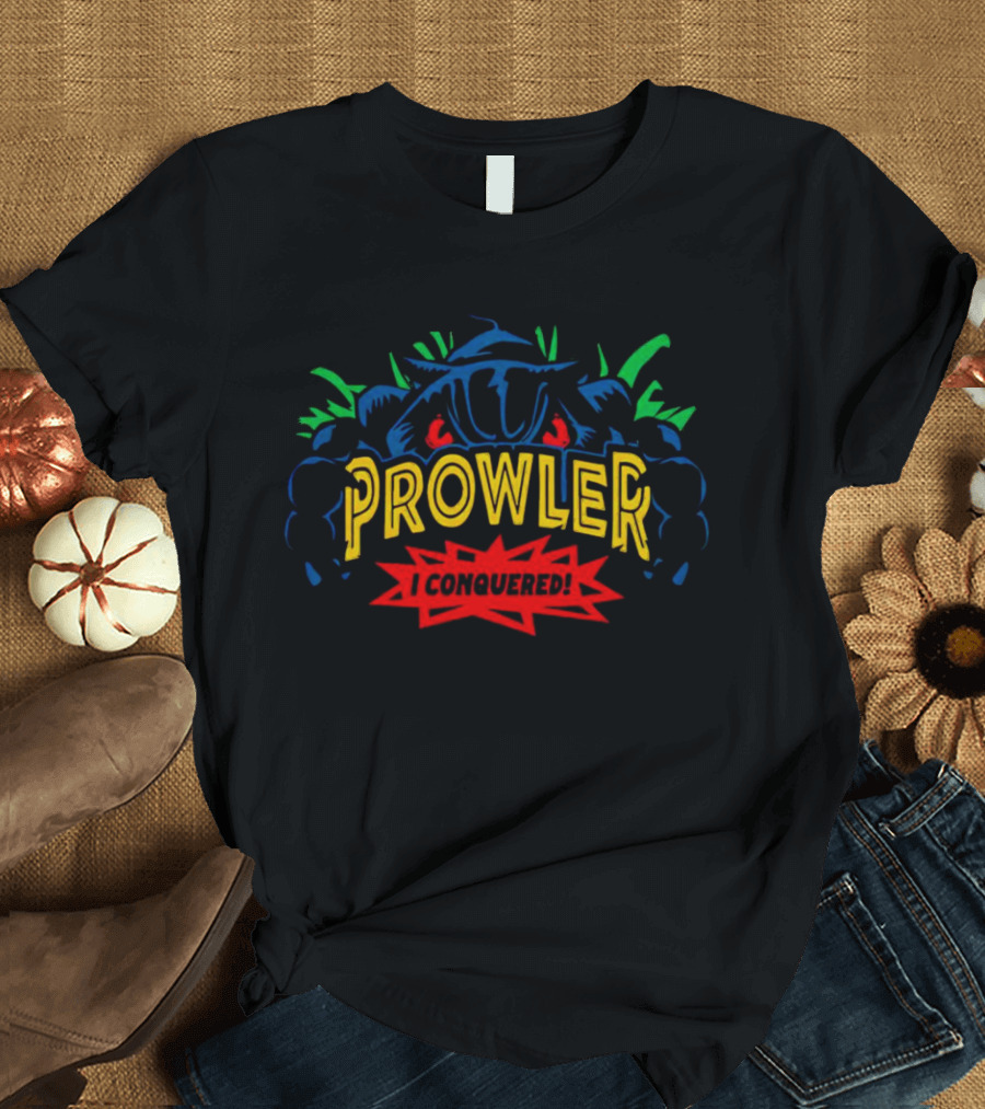Prowler I Conquered Worlds Of Fun Theme Park Adventure T-Shirt