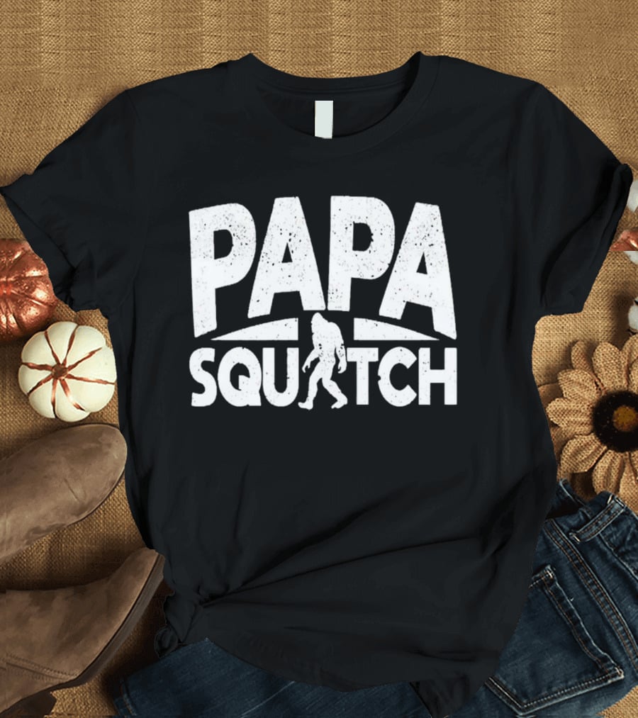 Papa Squatch Bigfoot T-Shirt