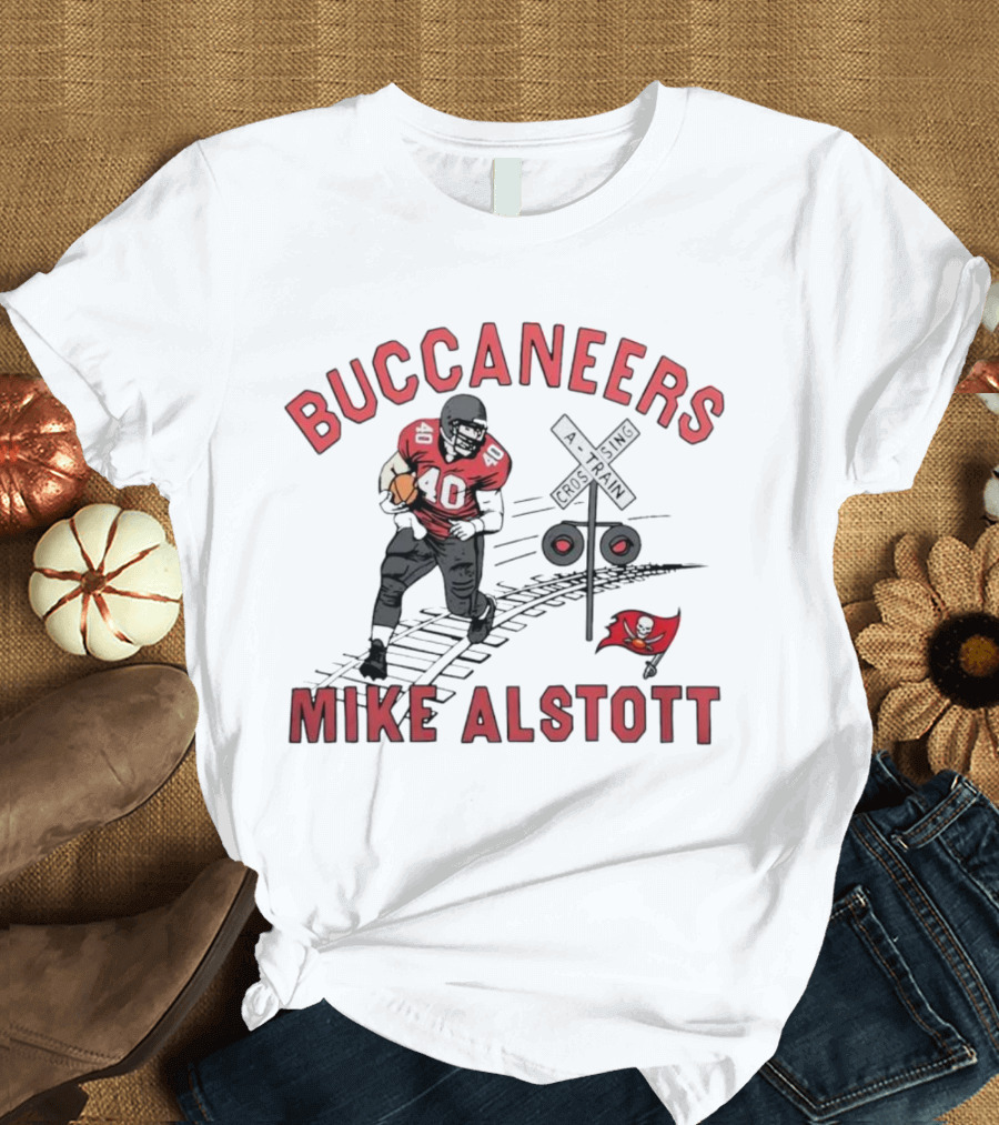 BUCCANEERS MIKE ALSTOTT A-TRAIN CROSSING T-Shirt