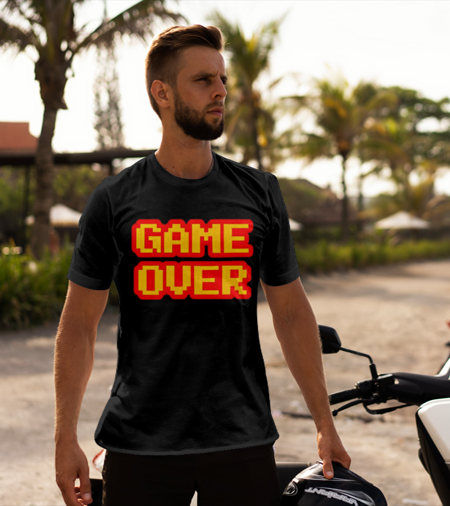 Keith Gill Game Over Retro Pixelated T-Shirt