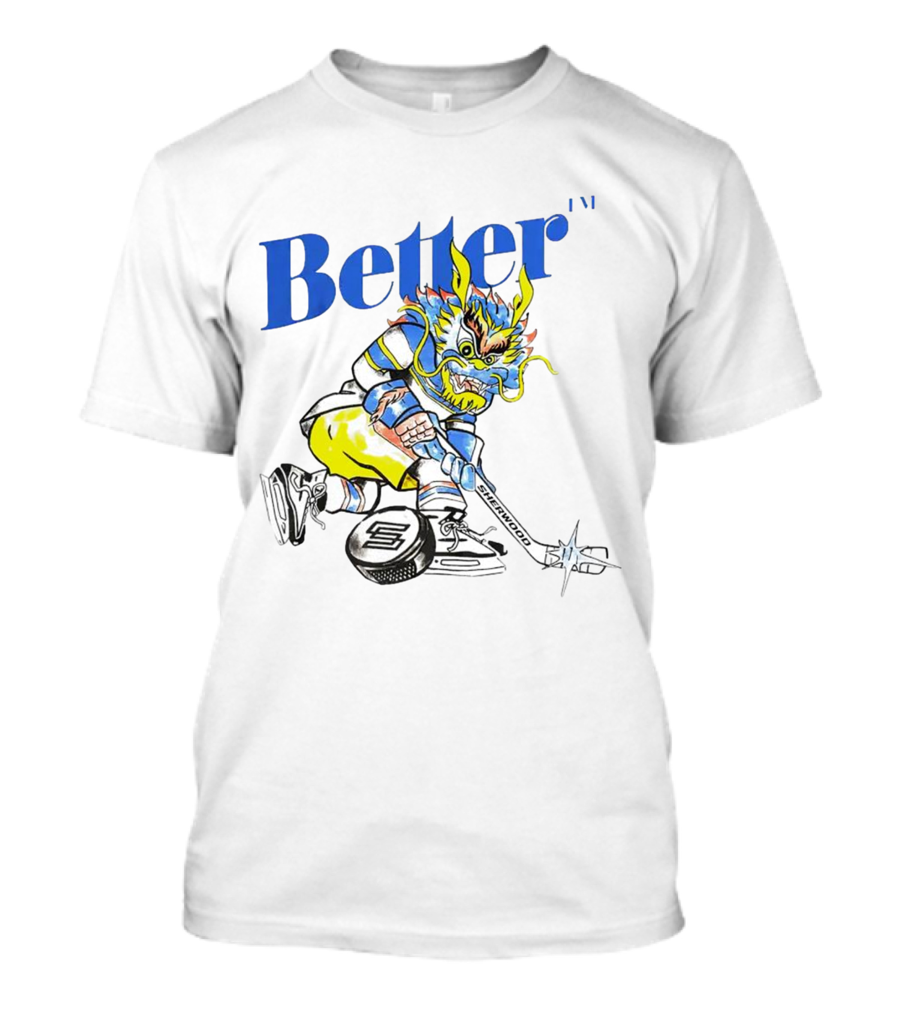Better Sherwood Lion Hockey Dragon T-Shirt