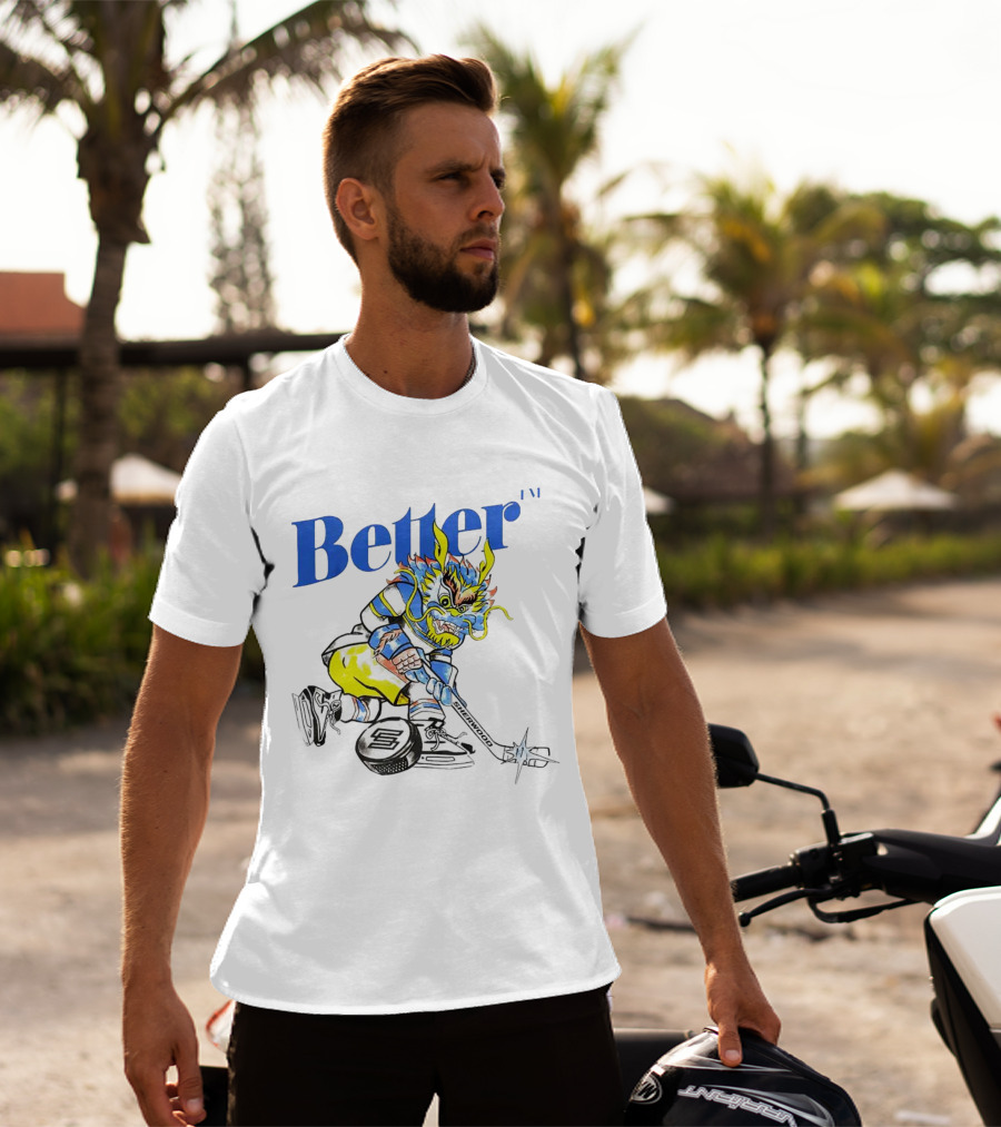 Better Sherwood Lion Hockey Dragon T-Shirt
