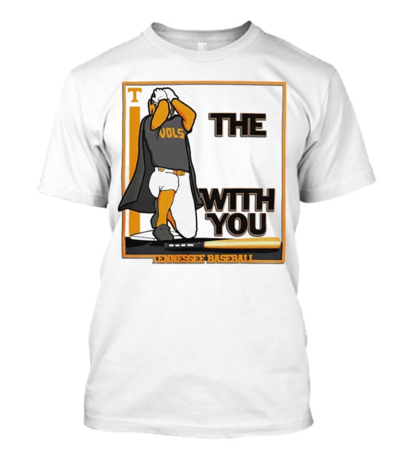 Tennessee Volunteers Baseball May The Vols Be With You T-Shirt
