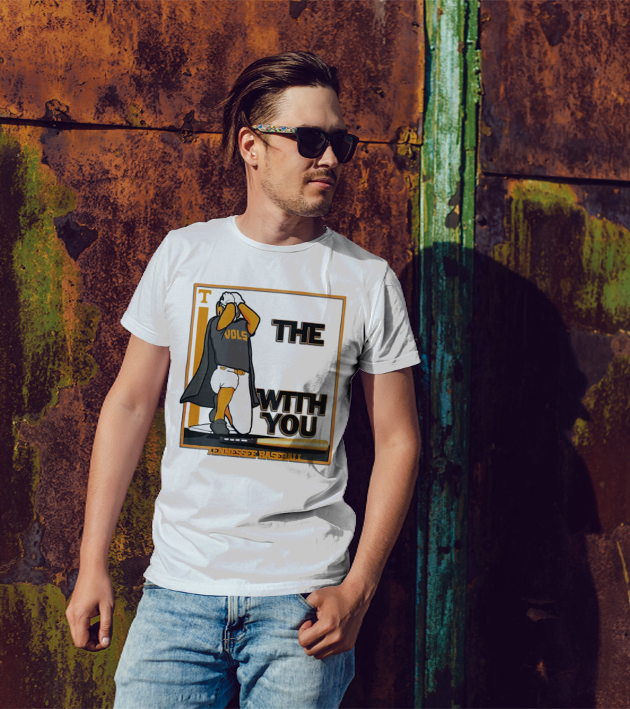 Tennessee Volunteers Baseball May The Vols Be With You T-Shirt