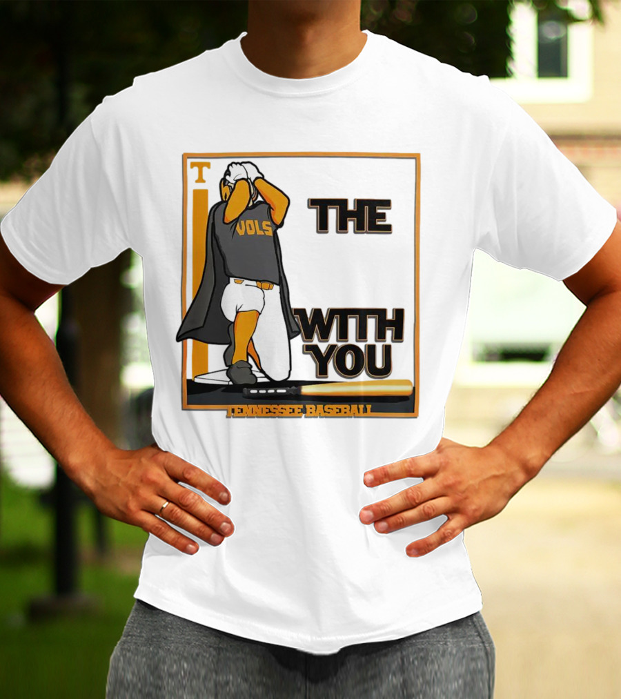 Tennessee Volunteers Baseball May The Vols Be With You T-Shirt