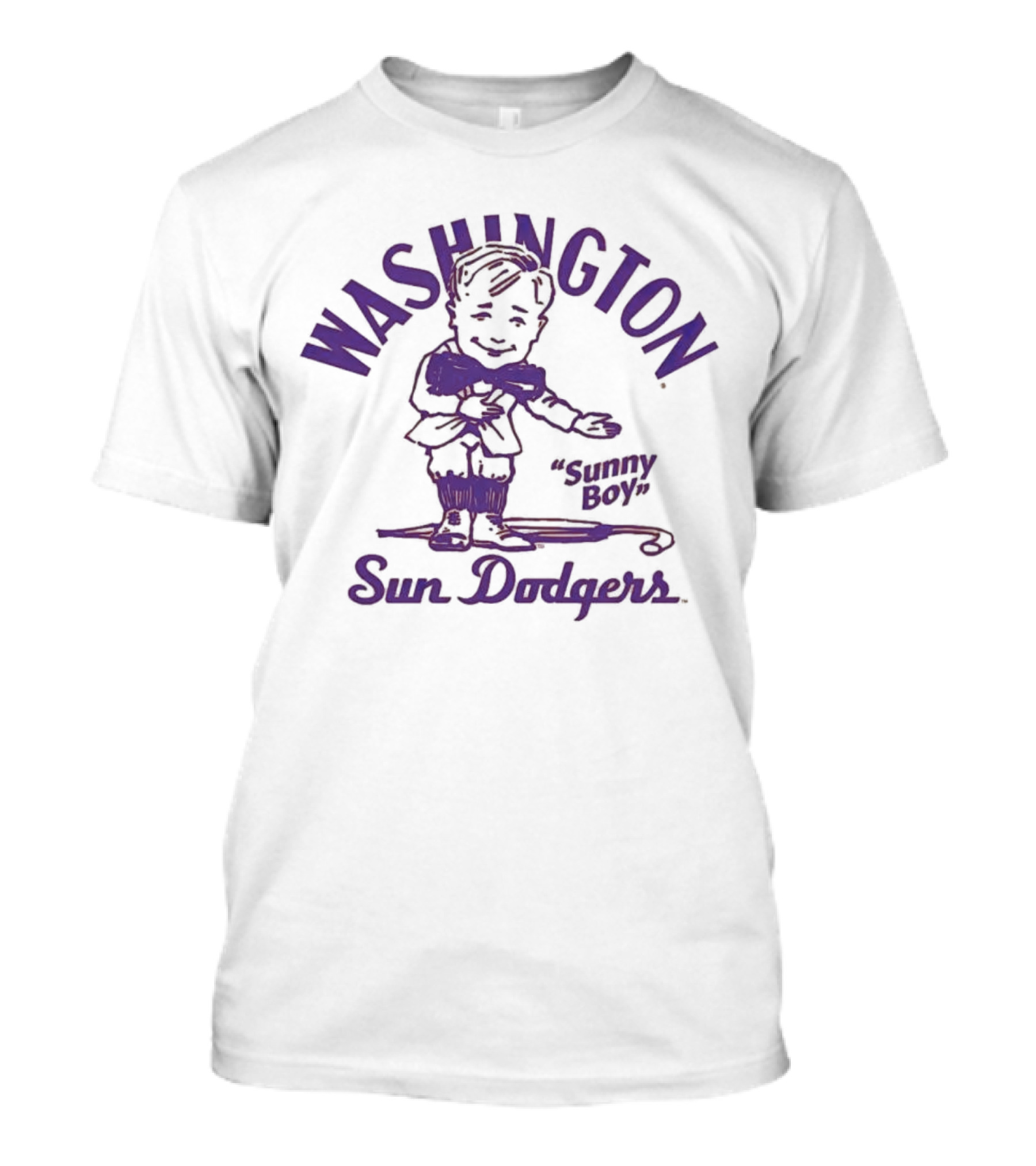 Washington Huskies Sunny Boy Sun Dodgers T-Shirt