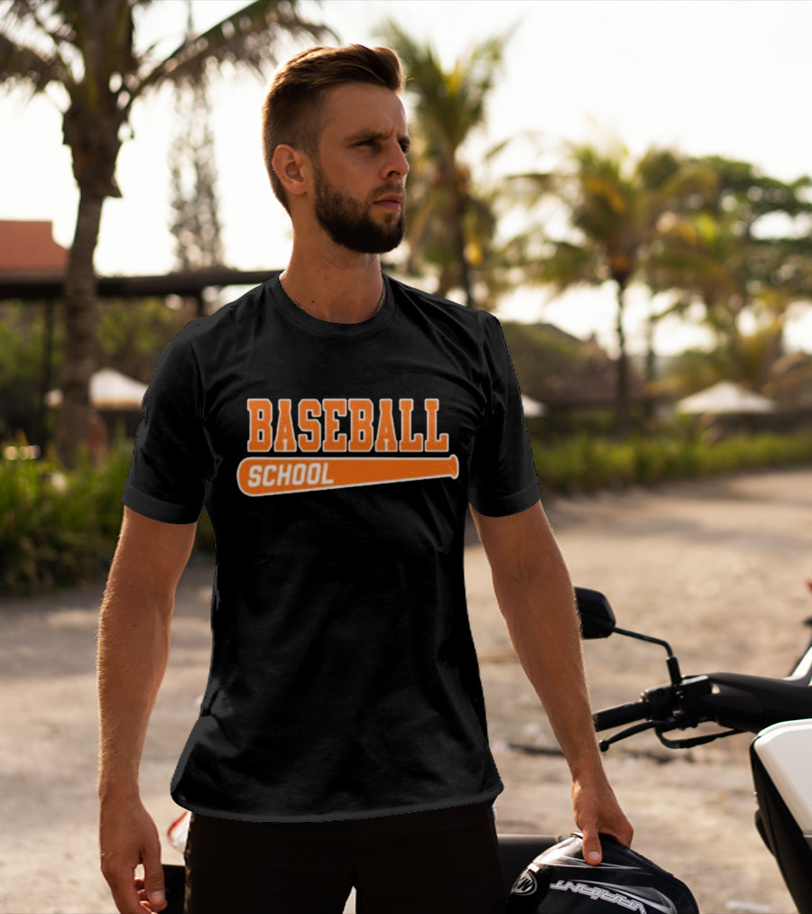 BASEBALL SCHOOL BAT O'S T-Shirt