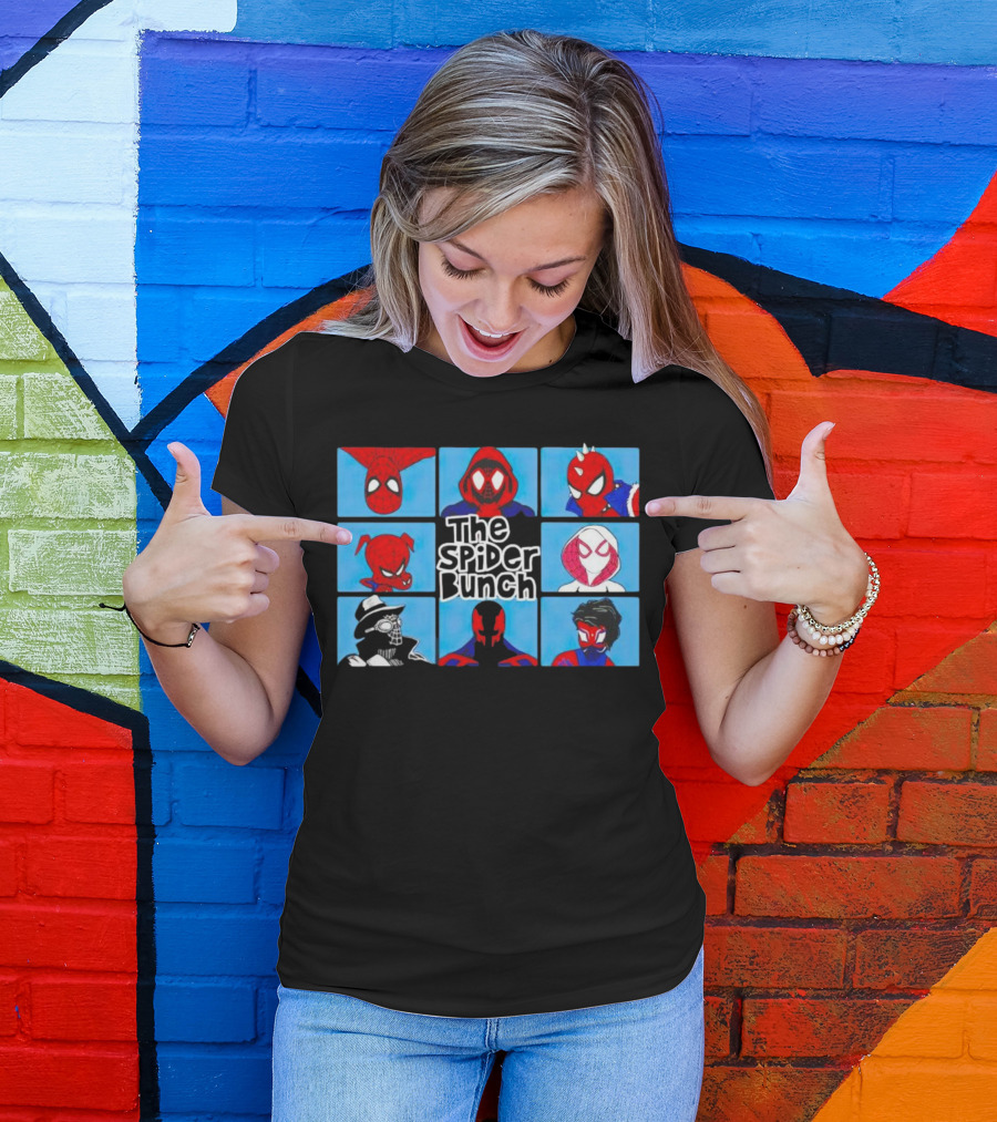 The Spider Bunch Spider-Man Faces Collection T-Shirt