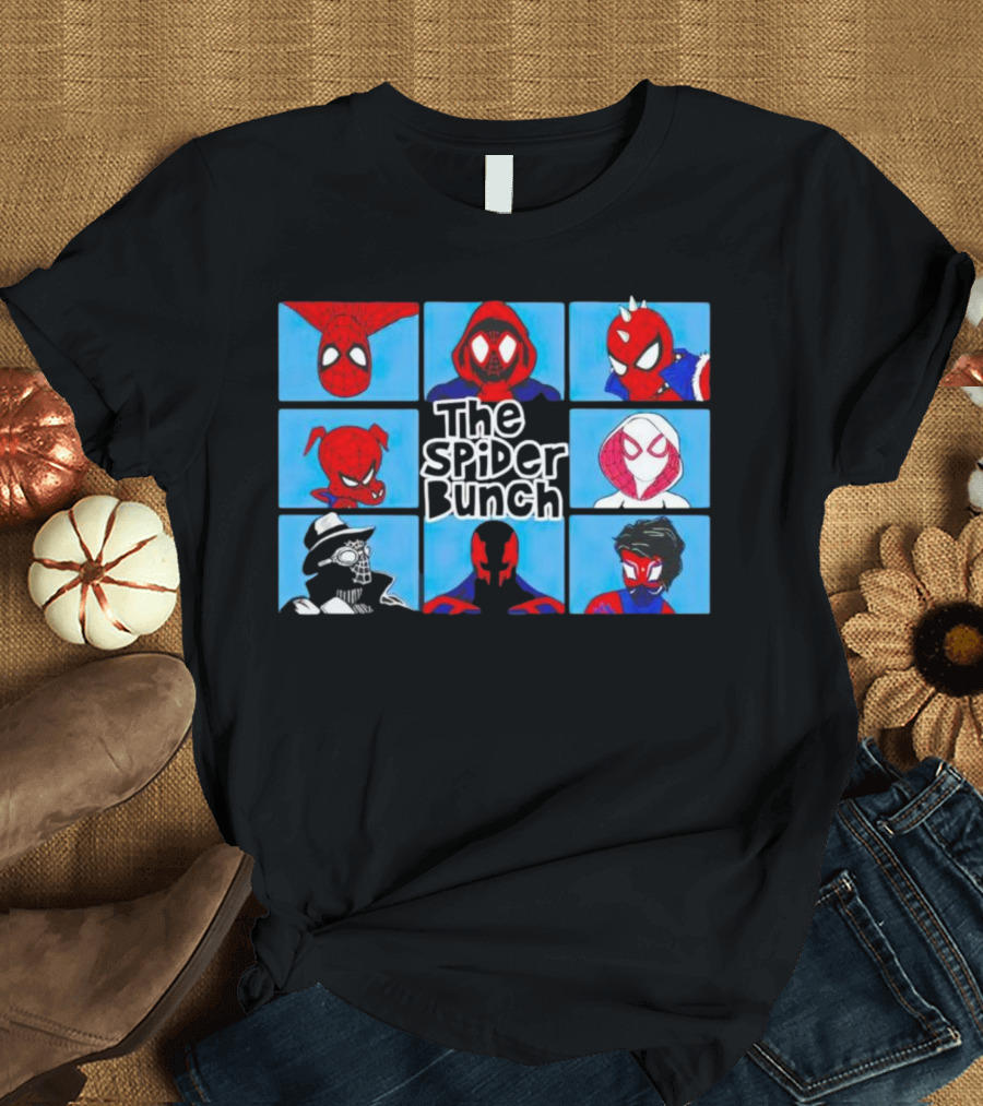 The Spider Bunch Spider-Man Faces Collection T-Shirt