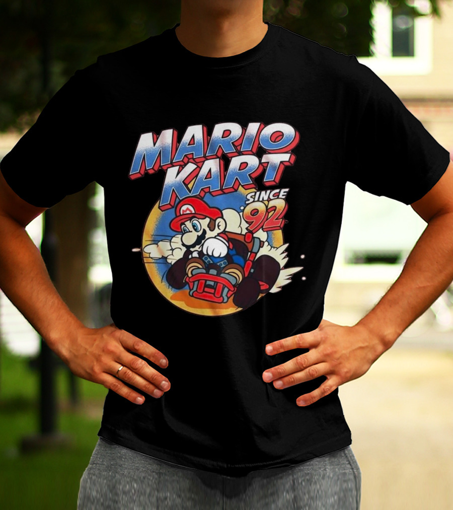 Mario Kart Racing Adventure Since 92 T-Shirt