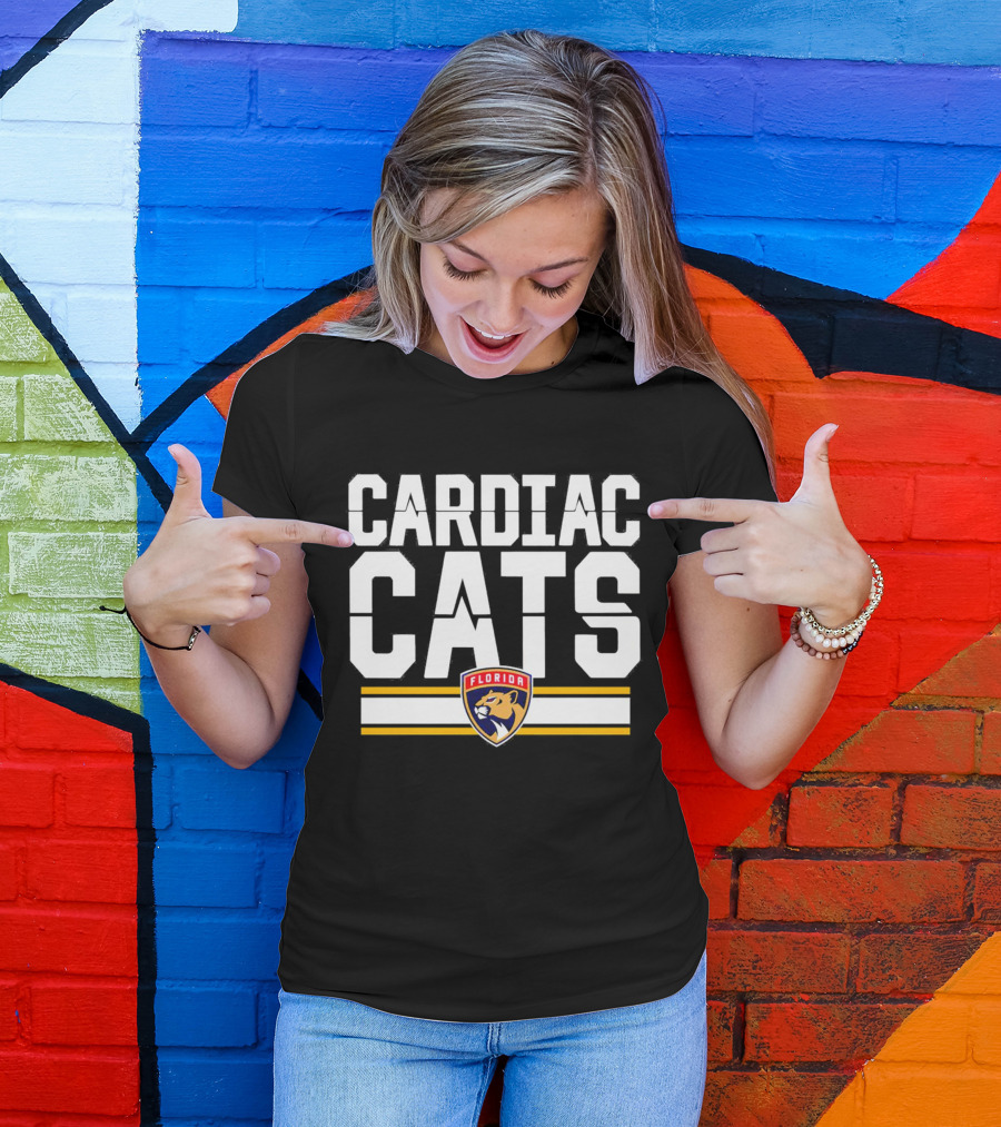 Florida Panthers Cardiac Cats T-Shirt