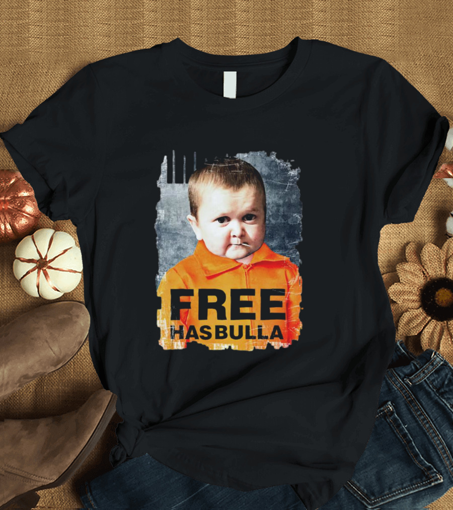 Hasbulla Magomedov Free Hasbulla Orange Jumpsuit T-Shirt