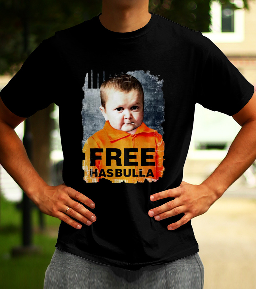 Hasbulla Magomedov Free Hasbulla Orange Jumpsuit T-Shirt